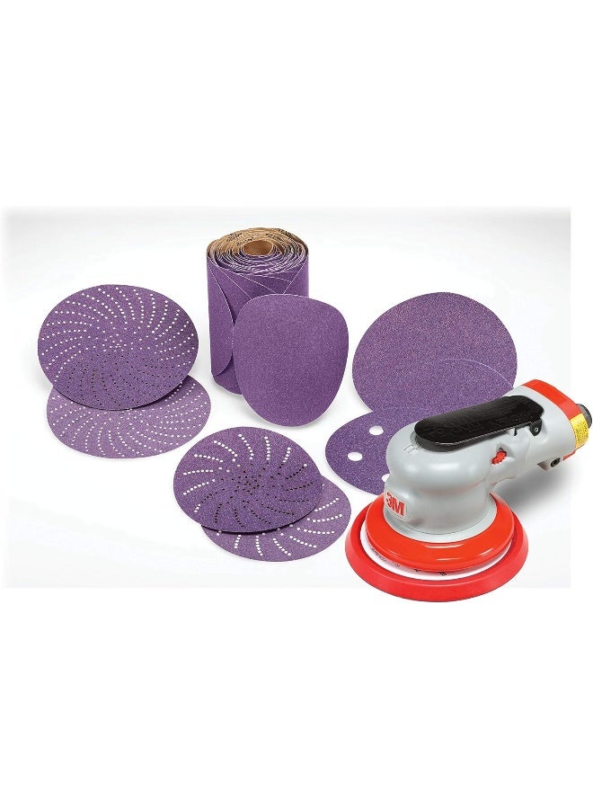 Cubitron 3M Cubitron II Stikit Disc 775L, Multi Pack, 5 in x NH, 240+, 320+, 400+ Coating  - Image 2