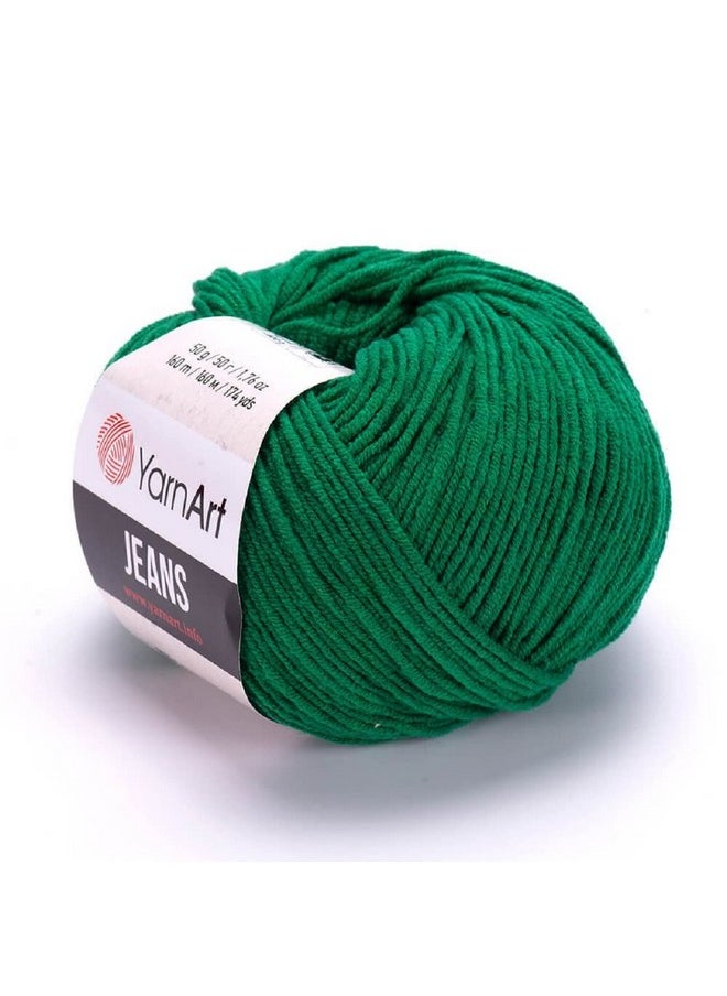 Yarn art - Yarnart Jeans Yarn Amigurumi Cotton Yarn Cotton Yarn Crocheting Knitting Yarn Amigurumi Cotton Yarn Turkish Yarn 55% Cotton 45% Pac (Poliacrylic) Color (52) - Image 1