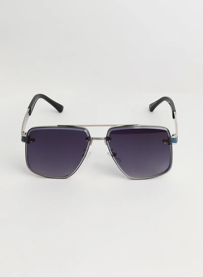 Haute Sauce  Block Aviator Sunglasses for Women | Best Price UAE