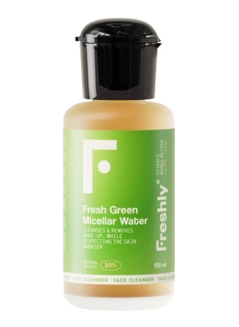 Freshly Fresh Green Micellar Water Cleanser and Makeup Remover 100ml - Image 1