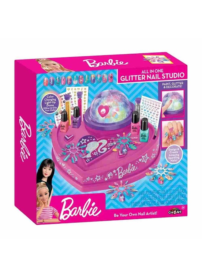 Barbie All-In-One Glitter Nail Studio  - Image 1