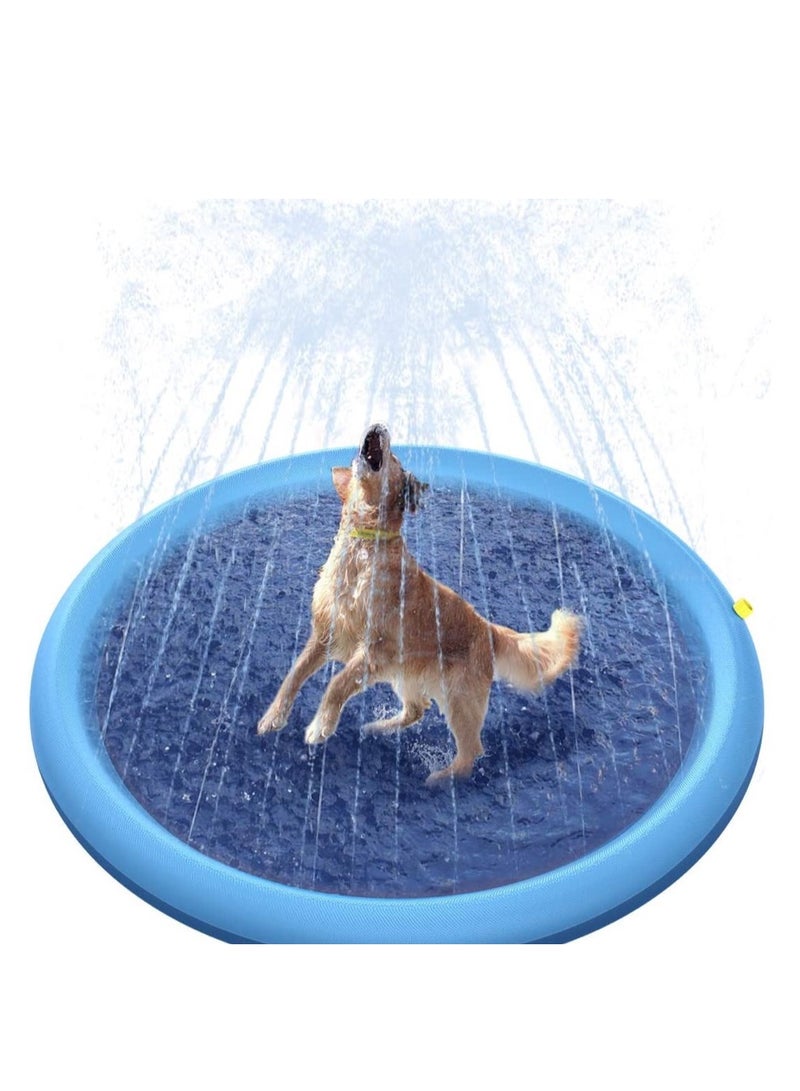 Generic Outdoor Water Spray Toy Water Pad Round Diameter 100CM  - Image 5