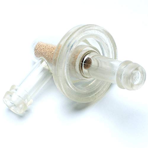 APE RACING Inline Fuel Filter - APE RACING Universal Small 90 Degree Fuel Filters (Pack of 2) for 1/4 Fuel Line Gas Engine Motorcycle Bike Scooter ATV Quads - Image 3