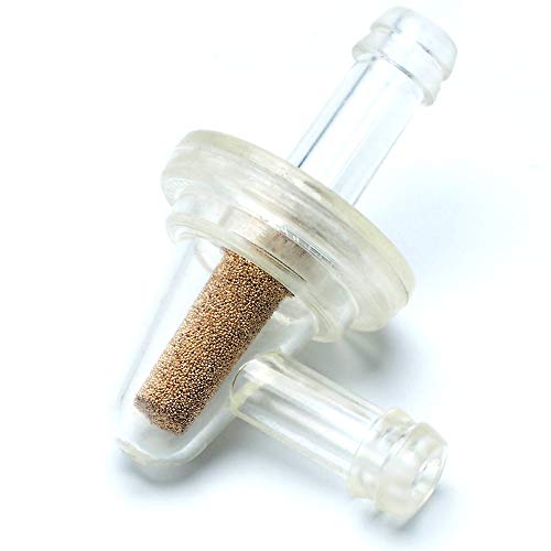 APE RACING Inline Fuel Filter - APE RACING Universal Small 90 Degree Fuel Filters (Pack of 2) for 1/4 Fuel Line Gas Engine Motorcycle Bike Scooter ATV Quads - Image 5
