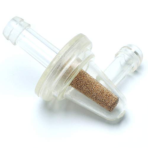 APE RACING Inline Fuel Filter - APE RACING Universal Small 90 Degree Fuel Filters (Pack of 2) for 1/4 Fuel Line Gas Engine Motorcycle Bike Scooter ATV Quads - Image 4