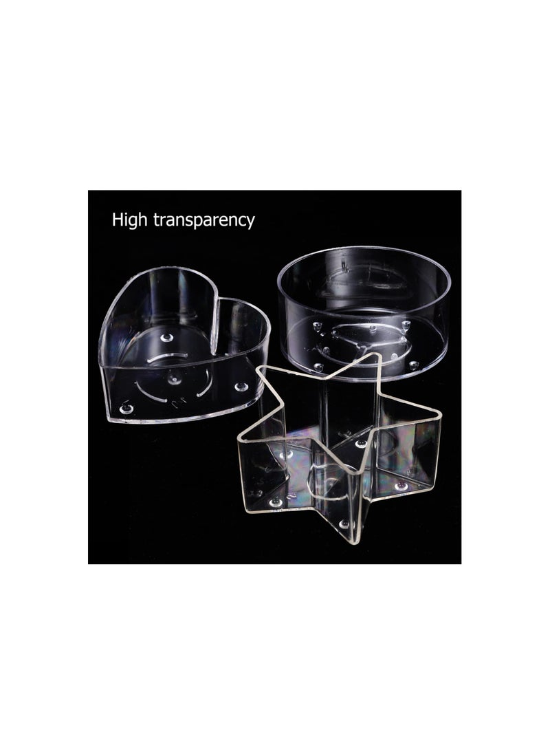 SYOSI Tealight Candle Cups, 40pcs Plastic Clear Tealight Cups Holders, Candle Wax Tins Jars Cases with 100pcs 40 Mm Candle Wicks Plastic Empty Tealight Tin Container for Candle Diy Tool Home Decorations  - Image 2