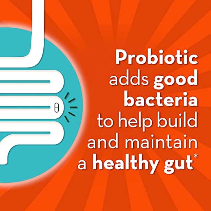 Align Probiotic, Gut Health + Stress Support, with Probiotics for Digestive Health and Ashwagandha to Help Calm Mind and Body*, #1 Doctor Recommended Brand‡, 21 Capsules (Pack of 2) - Image 4