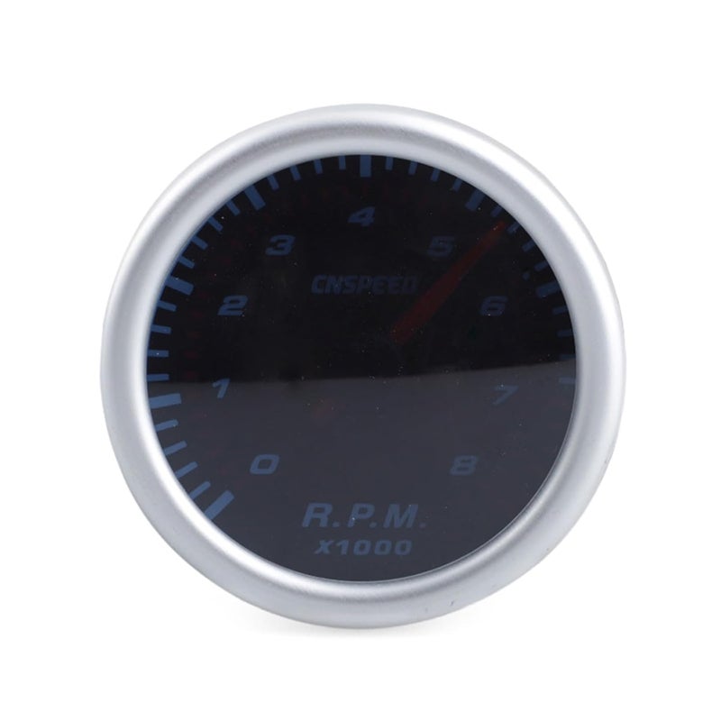 0-8000RPM Tachometer LED Light Pointers 52mm Tacho Gauge Fit 4/6 / 8 Cylinder Enginee for Auto Car 12V Car Speedometer - Image 3