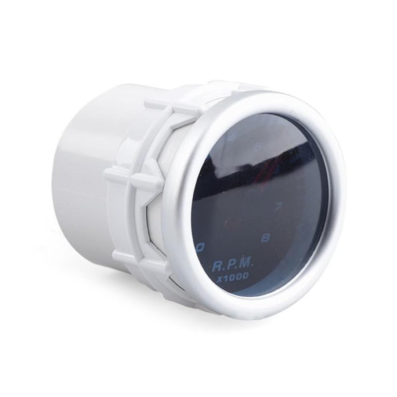 0-8000RPM Tachometer LED Light Pointers 52mm Tacho Gauge Fit 4/6 / 8 Cylinder Enginee for Auto Car 12V Car Speedometer - Image 1