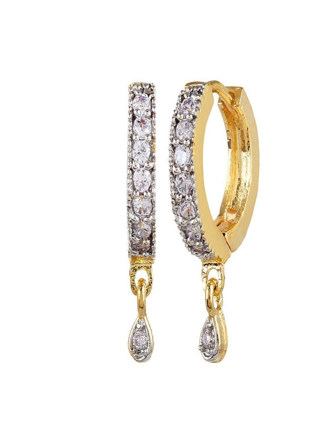 Bhumi Creation Jewellery Drop Gold Plated Bali Earrings for Women (pack of 1) - Image 2