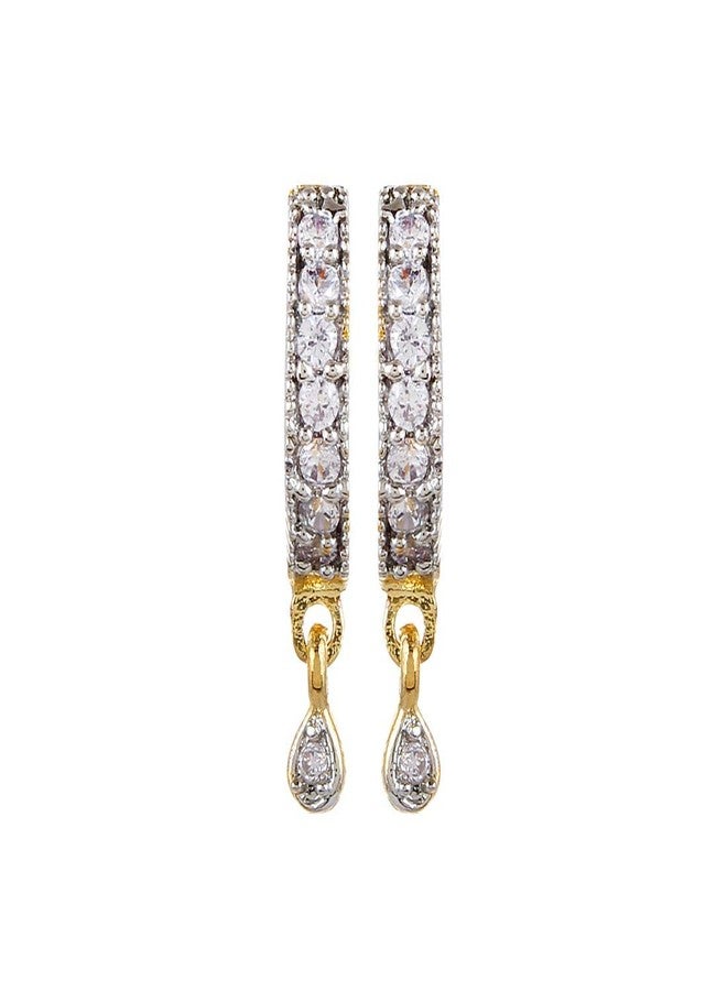 Bhumi Creation Jewellery Drop Gold Plated Bali Earrings for Women (pack of 1) - Image 4