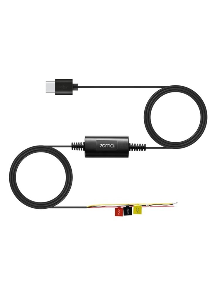 Generic Hardwire Kit UP03, 10ft Mini USB for Car Dash Cams, 12V-30V to 5V/2.4A, Low Voltage Protection,Surveillance Power Supply for Dash Cam M500 A810 X200 X800 A500S A800S A200  - Image 1