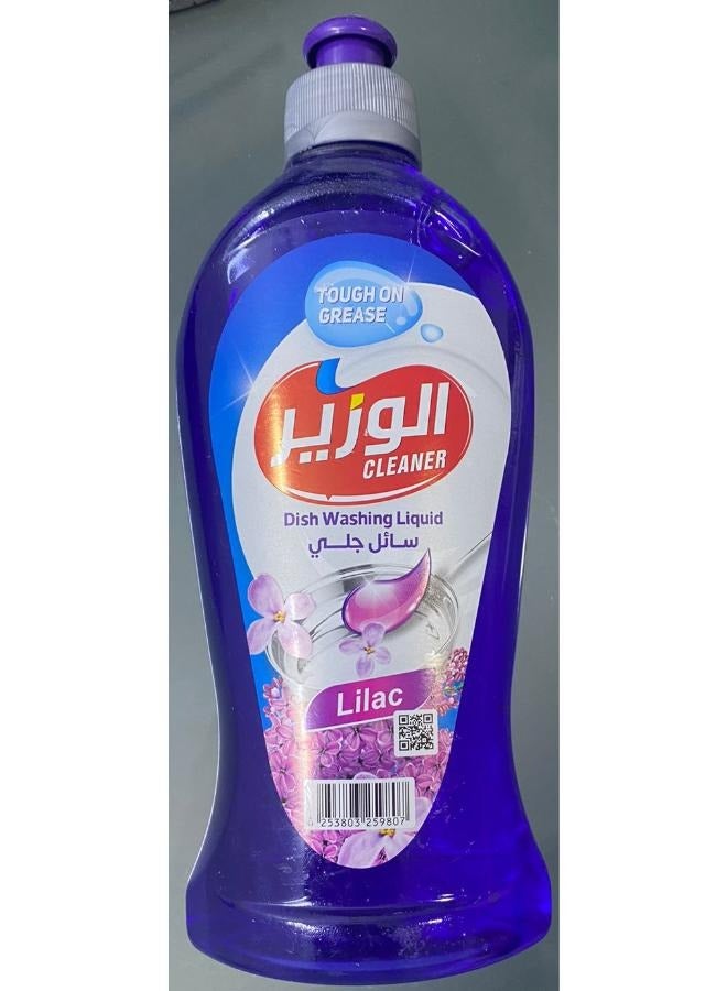Generic Al-Wazir is a dishwashing liquid with a lilac scent 