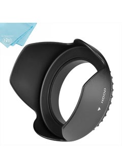 HqO 49MM Digital Tulip Flower Lens Hood for Canon EOS M6, EOS M6 II ...