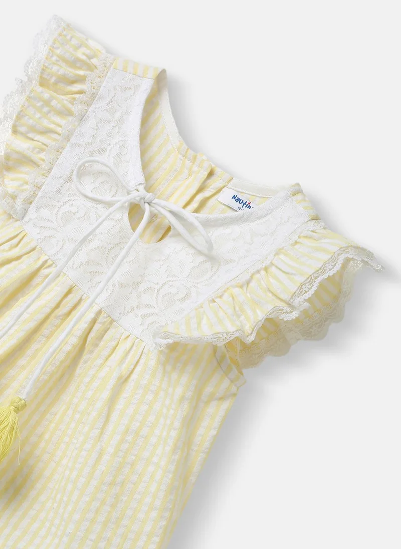 Nautinati Cotton Co-ords for Girls | Girls’ Cotton Clothing Set | 3 to 24 Months