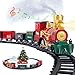 OCHIDO Christmas Train Set Electric Train Set with Smokes Lights and Sound Toy Train Set for Under Christmas Tree Christmas Tree Train Gifts for 3 4 5 6 7 8 Year Old Kids - Image 2