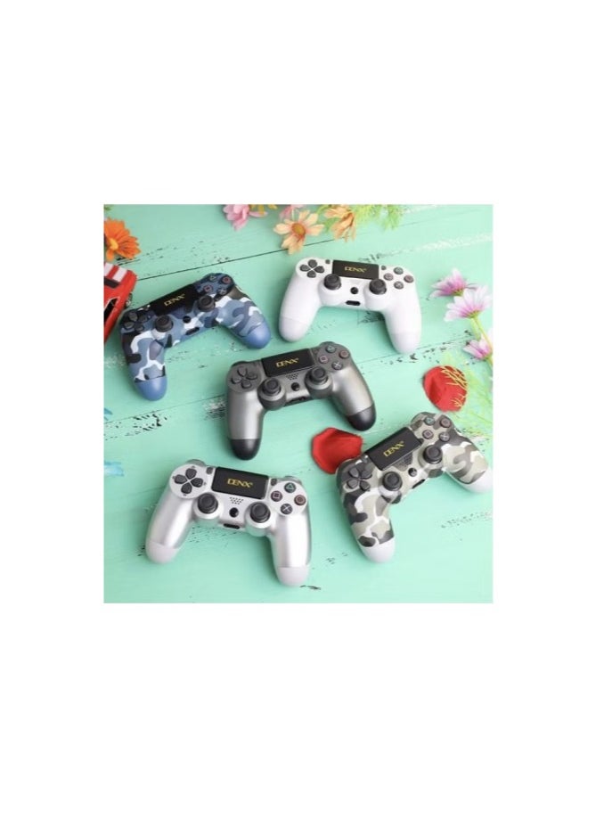 Denx Wireless Controllers Compatible with Play-Station 4, Replacement for PS4 Controller Double Shock 4 Joystick Remote Gamepad with Charging Cable  - Image 5