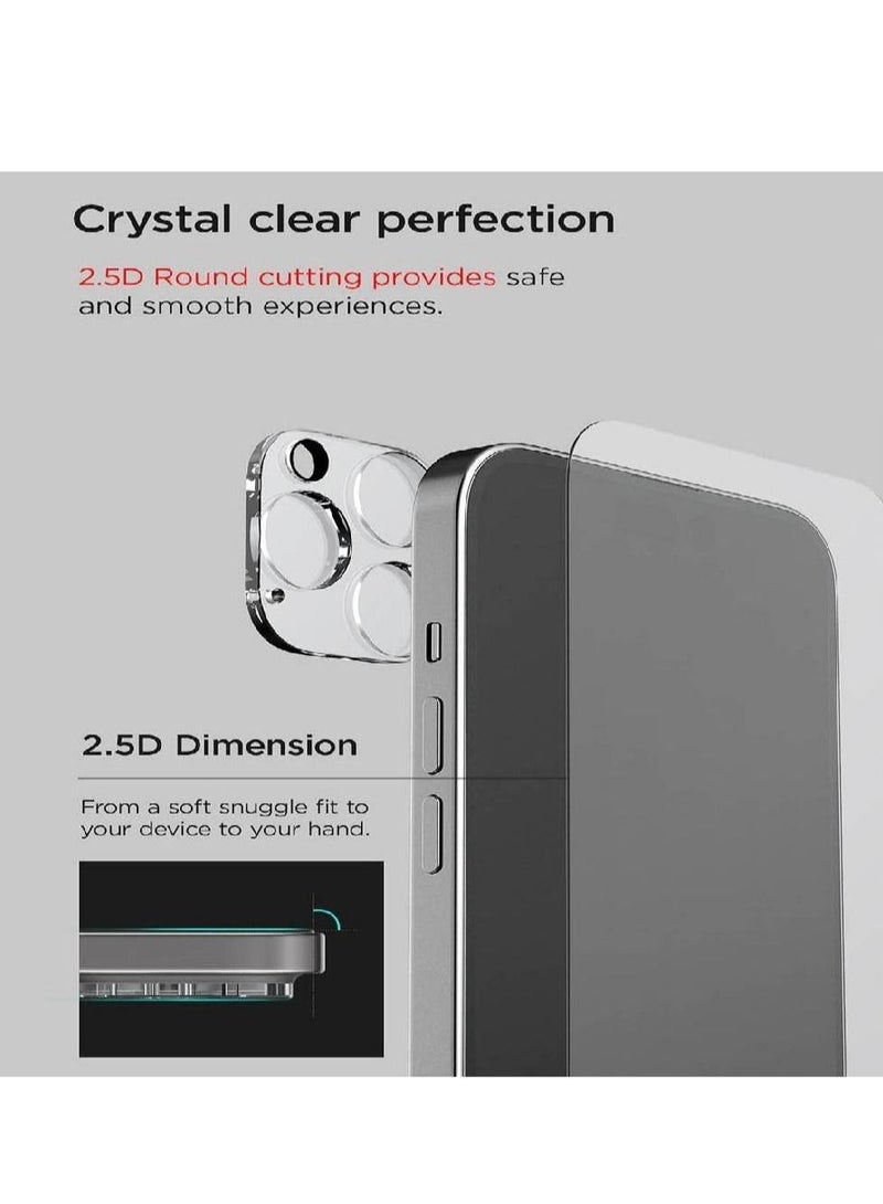 iPhone 14 Pro MAX case cover compatible with MagSafe with Tempered Glass Screen Protector and Camera Lens Protector Clear - Image 2