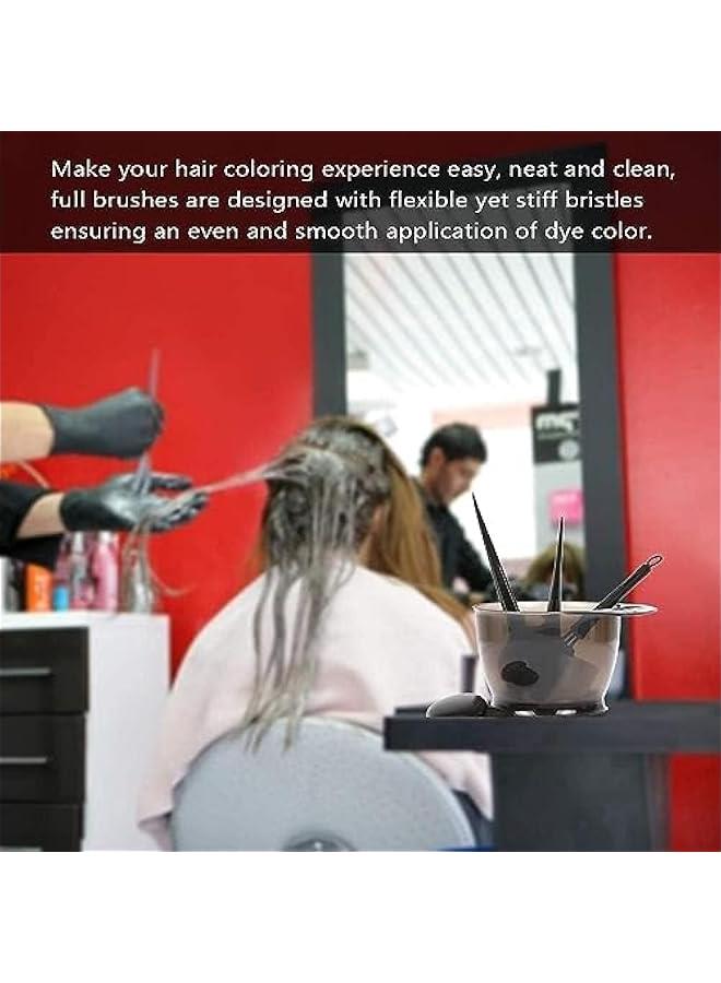 HOOKOR Hair Dye Coloring Kit with Hair Color Bowl,Dye Brush Comb,Tinting Bowl,Ear Caps,Dye Mixer,Bleach Tinting Brushes Tool for Salon Home Coloring Dye Kit (Blue) - Image 2