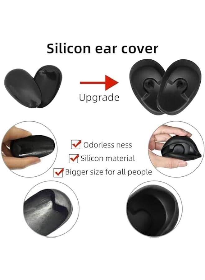 HOOKOR Hair Dye Coloring Kit with Hair Color Bowl,Dye Brush Comb,Tinting Bowl,Ear Caps,Dye Mixer,Bleach Tinting Brushes Tool for Salon Home Coloring Dye Kit (Blue) - Image 4