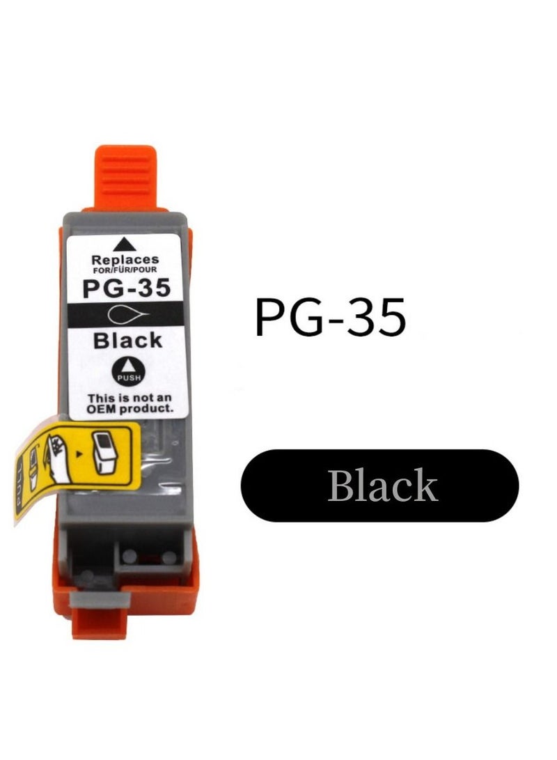 عبوتان من خراطيش الحبر المتوافقة PGI-35BK CLI-36C لطابعة Canon ip100ip110 - Image 3