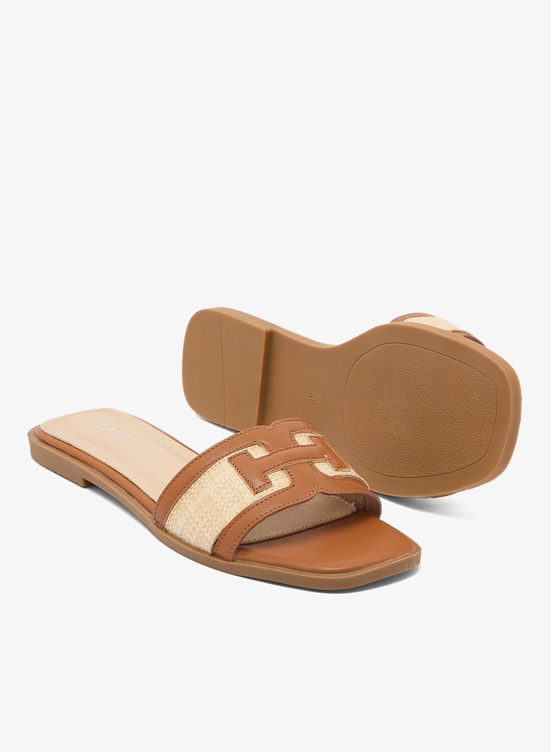 RAID Casual Flat Slide Sandals - Image 3