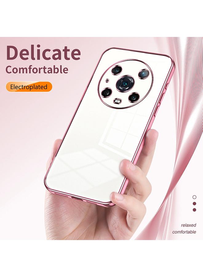 اس-توب جراب لهاتف Honor Magic4 Pro شفاف بطبقة رقيقة وثقب رفيع - Image 5