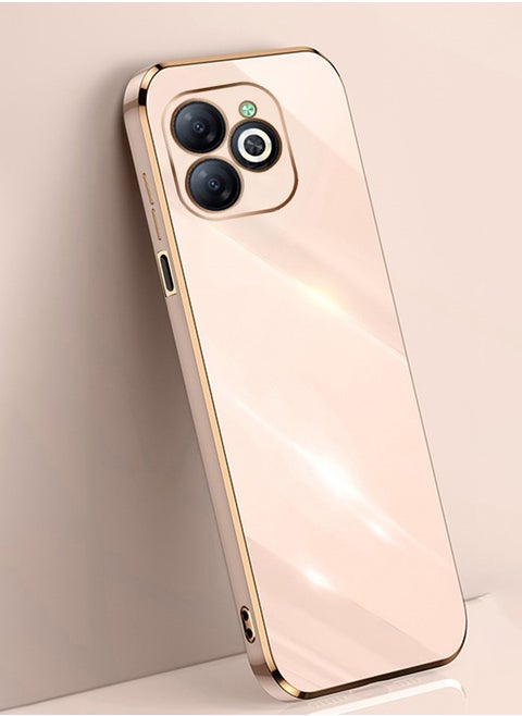 Suitable for Infinix Tecno Spark 20 4G/Spark Go 2024 4G/Smart 8 4G TPU Electroplated Mobile Phone Protective Case