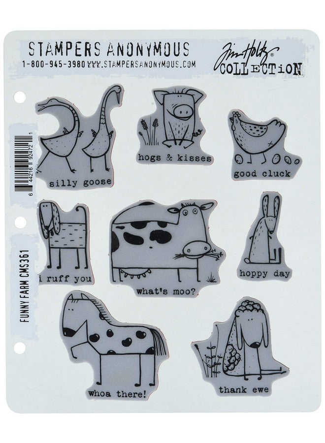 Stampers Anonymous Clngstp Tholtz Funny Farm - Image 2