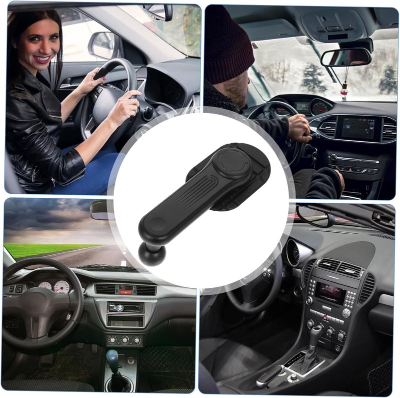 MAGICLULU Adhesive Phone Holder for Car Vehicle Screen Mount Easy Install Phone Stand for Drivers Stable Design for Navigation Calling Compatibility with Smartphones - Image 5