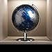 TTKTK World Globe with Stainless steel Stand 8inch Earth Modern Desktop Globe For Educational Home Office Desk Bookshelf Decor Cool Tech Gift for Business Men Father Boys Adults Kids - Image 4