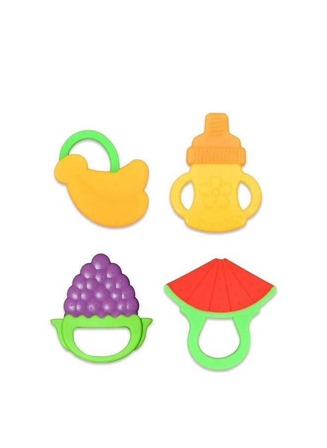 The Little Lookers - Silicone Fruit Shape Teether For Baby;Toddlers;Infants;Children (Pack Of Any 2) - Image 1