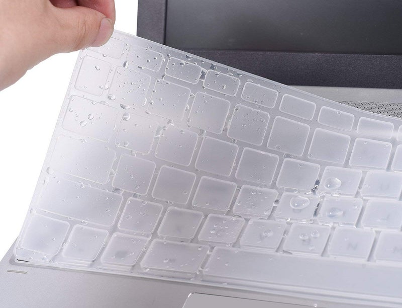 Justec Premium Keyboard Protector Cover for HP Pavilion x360 14" Laptop 14M-BA 14M-CD 14-BF 14-BW 14-cm Series 14M-BA011DX 14M-BA013DX 14M-BA015DX 14M-BA114DX 14M-CD0001DX 14M-CD0003DX -Clear TPU - Image 5