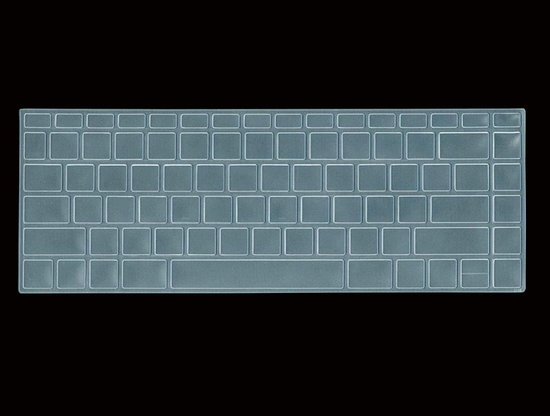 Justec Premium Keyboard Protector Cover for HP Pavilion x360 14" Laptop 14M-BA 14M-CD 14-BF 14-BW 14-cm Series 14M-BA011DX 14M-BA013DX 14M-BA015DX 14M-BA114DX 14M-CD0001DX 14M-CD0003DX -Clear TPU - Image 3