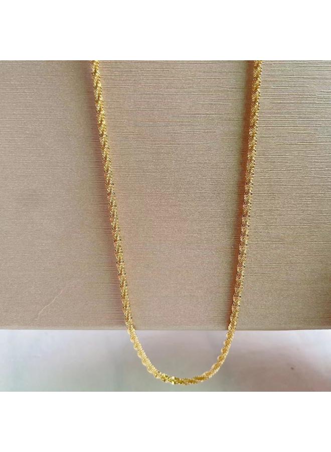 Titanium Steel Non-fading Pendant Joker Single Chain Light Chain Titanium Steel Bare Chain Matching Chain Thin Chain Clavicle Chain Necklace Bath