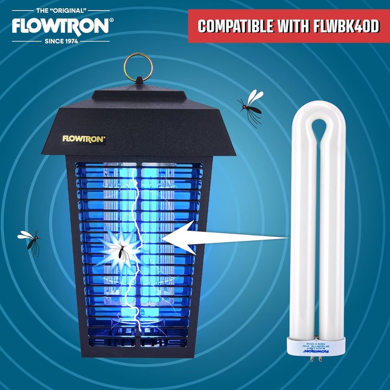 Flowtron BF-190 UV Replacement Bulb for BK-40D Outdoor Bug Zapper | Powerful 40W Bulb | Up to 1 Acre Coverage - Image 3