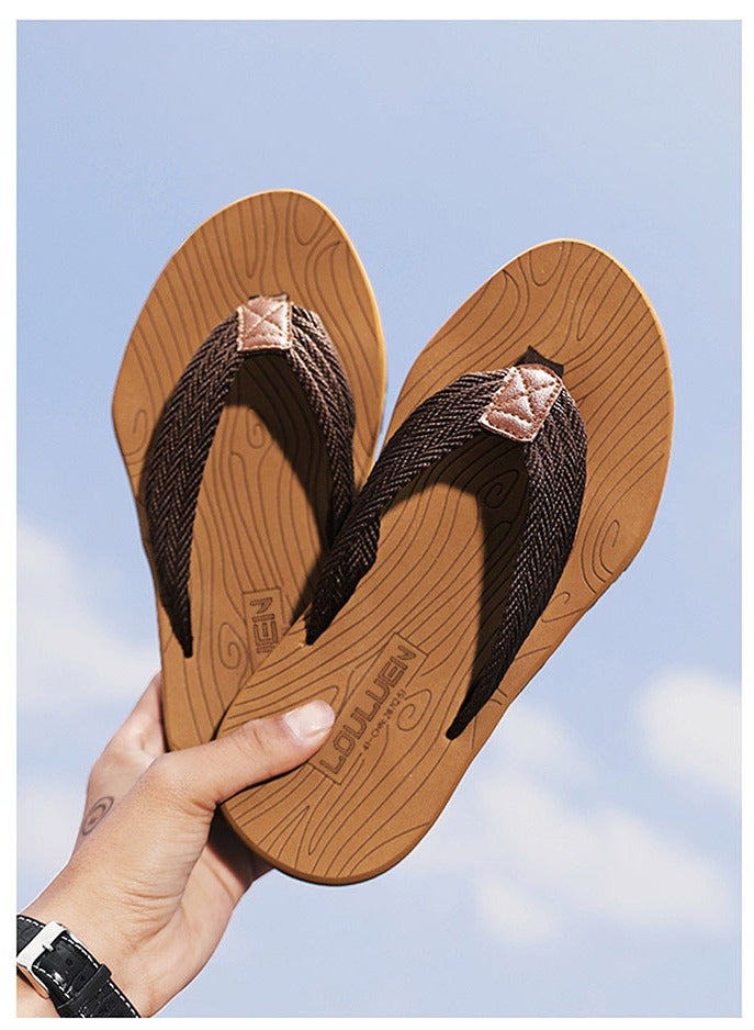 LOULUEN Non Slip Summer Beach Slippers for Home, Travel & Outdoor - Image 2