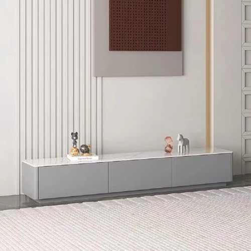 HOME13 Light Grey Self Adhebisve Wallpaper PVC Decorative Wallpaper for Kitchen Cabinet Countertop (24x175 Inch, Light Grey Glossy) - Image 4