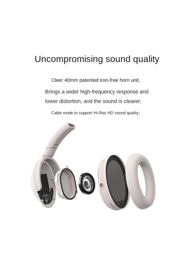 Cleer Over-ear Noise Cancelling Bluetooth Headphones For Business And Gaming, Compatible With Wired And Wireless Modes For Phones And Computers - Image 2