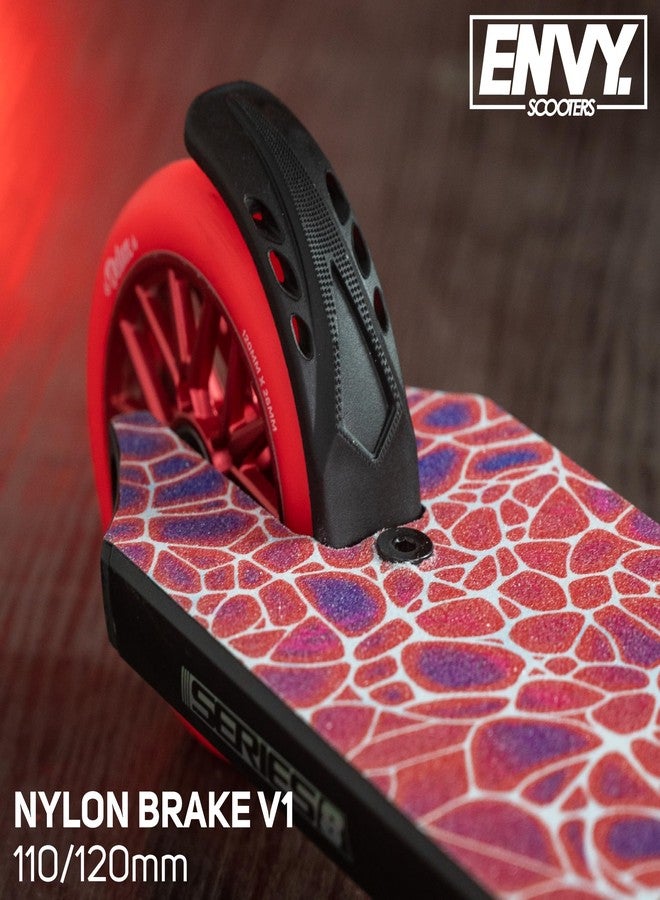 Envyscooters مكابح نايلون Envyscooters V1 - مكابح خفيفة الوزن احترافية للسكوتر، تُثبّت بمسامير، مزودة بحشوة من الفولاذ الزنبركي، مناسبة لسكوترات وألواح Envy - تناسب عجلات من 110 مم إلى 120 مم - Image 5