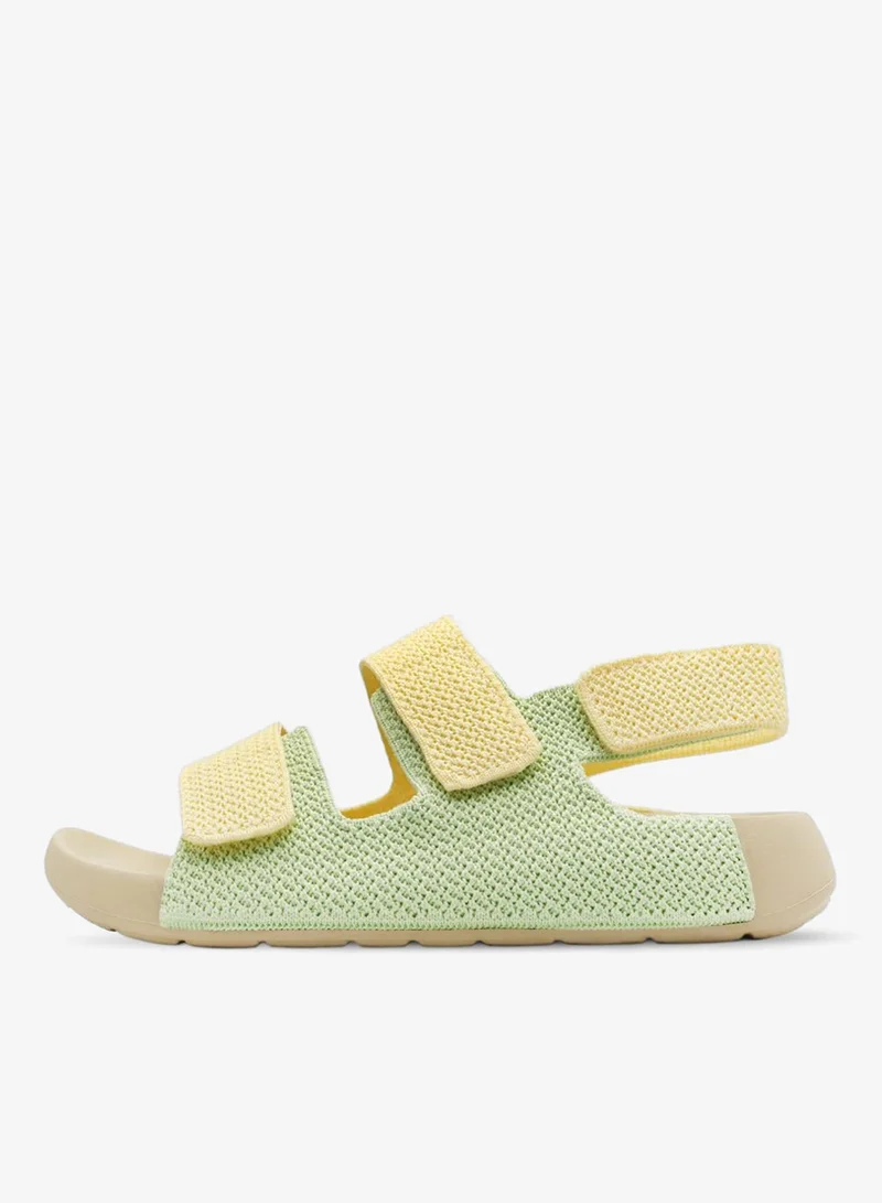 DUOZOULU AQ Three-Strap Knit Sandal
