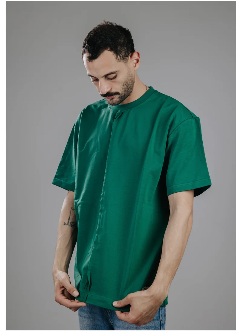 سناج فيس Snugface The Line Oversized Tshirts, Green, SF15-7GRN-S
