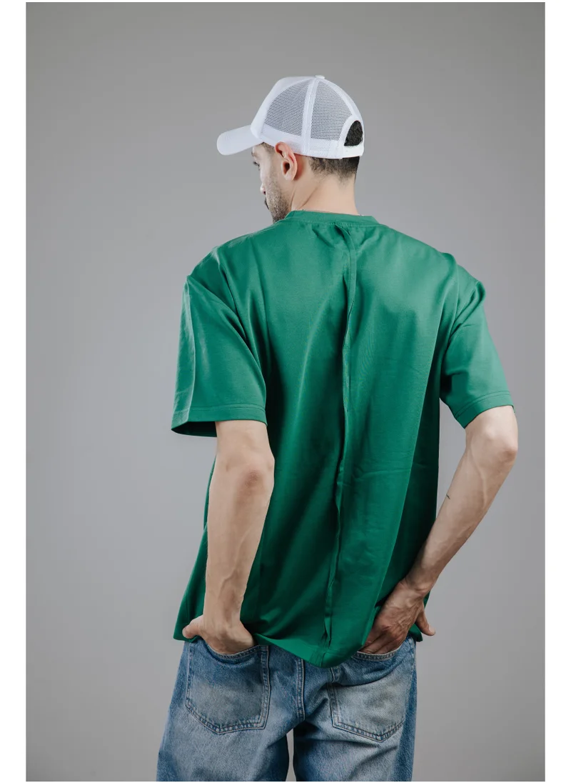 سناج فيس Snugface The Line Oversized Tshirts, Green, SF15-7GRN-S