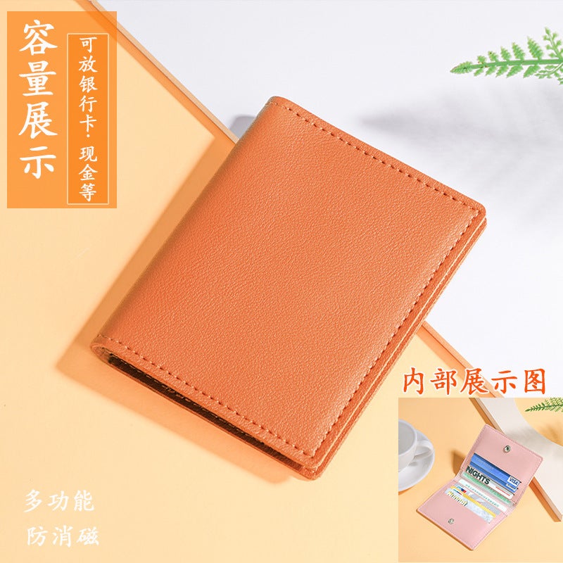 Slim Multi-Card Holder RFID Blocking Blue 8 card can put driver's license - Image 2
