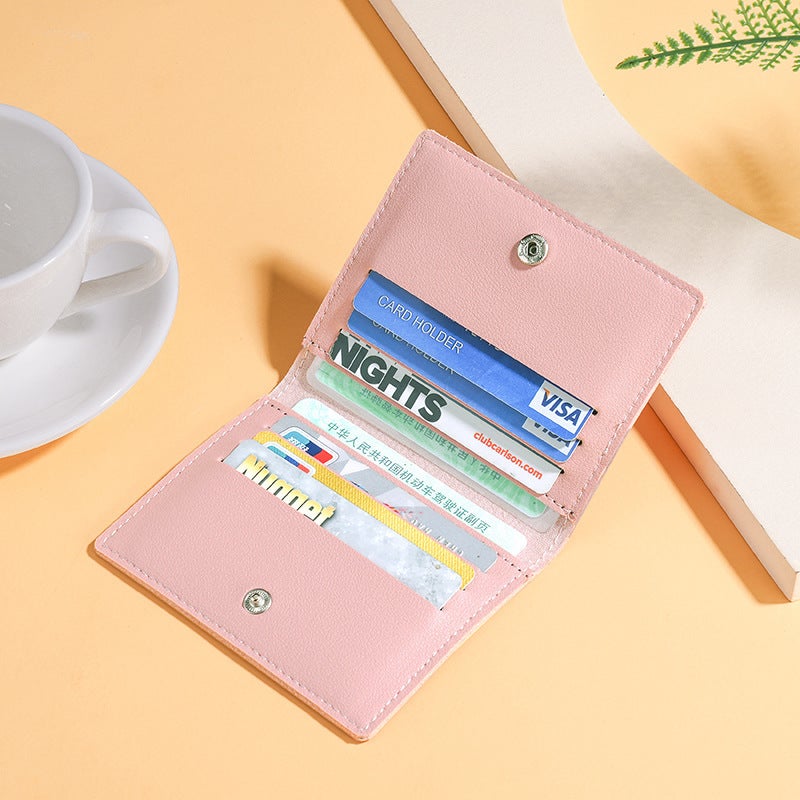 Slim Multi-Card Holder RFID Blocking Blue 8 card can put driver's license - Image 4