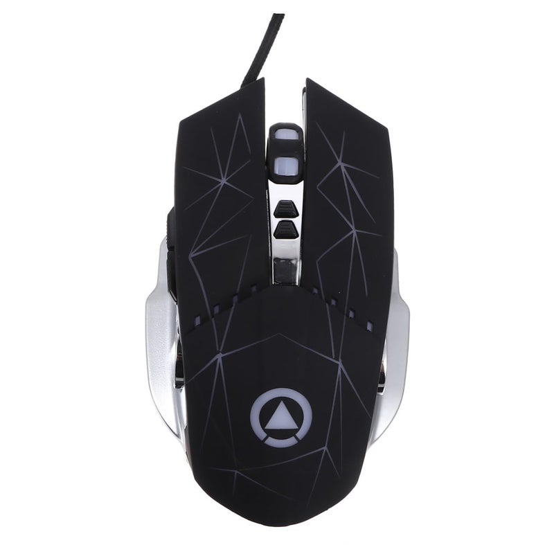 Random Color Wired Gaming Mouse USB Silent Backlit with Anti Sweat Design LED Breathing Light - Image 2