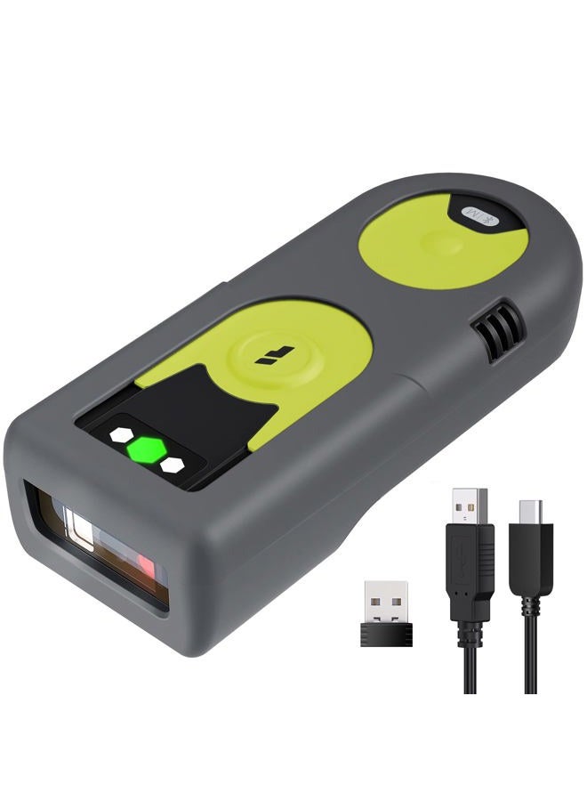 Inateck Bluetooth Scanner 2D Barcode Scanner 2.4Ghz USB Adapter, Screen Scanning, Exclusive Shortcuts, BCST-42 - Image 1