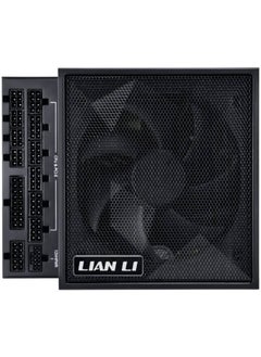 LIAN LI EDGE 850W 80+ Platinum Full Modular Power Supply, L-Shaped Design for Dual-Chamber Cases, ATX 3.1 & PCIe 5.1 Ready, 12V-2×6 Connector, USB 2.0 Expansion Hub, Fanless Mode, Premium Sleeved Cables, German EPCOS Capacitors, 120mm FDB Fan, Black | EG0850  - Image 3