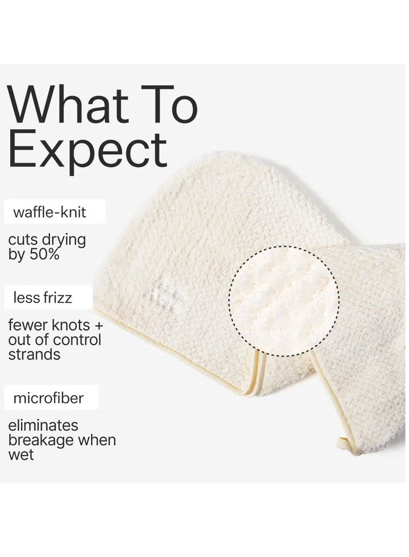 Act+Acre Microfiber Hair Towel - Image 2