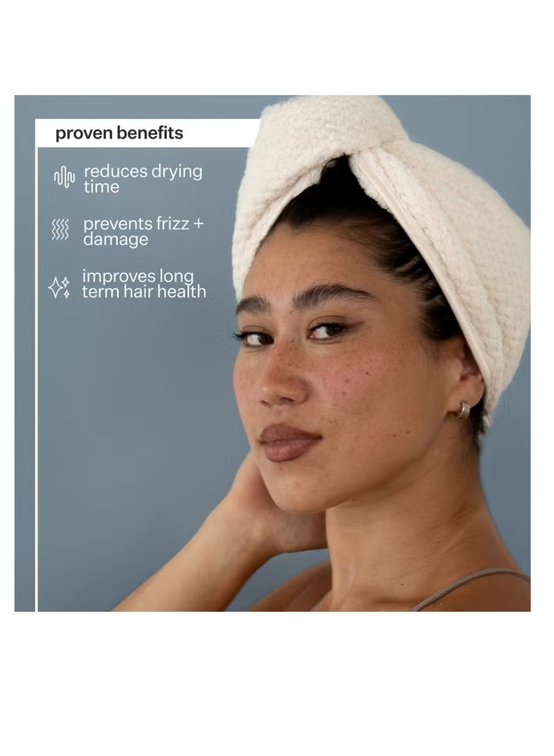 Act+Acre Microfiber Hair Towel - Image 3